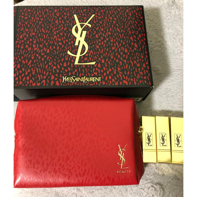 Yves Saint Laurent Beaute(イヴサンローランボーテ)の【新品未使用】YSL イブサンローラン リップ ギフトセット コスメ/美容のベースメイク/化粧品(口紅)の商品写真