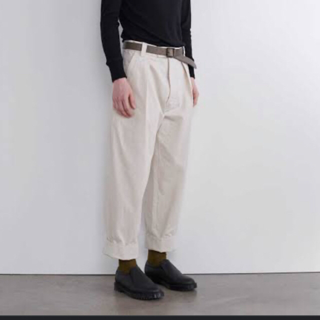 MARGARET HOWELL(マーガレットハウエル)のMHL. WIDE HEM trousers  レディースのパンツ(カジュアルパンツ)の商品写真