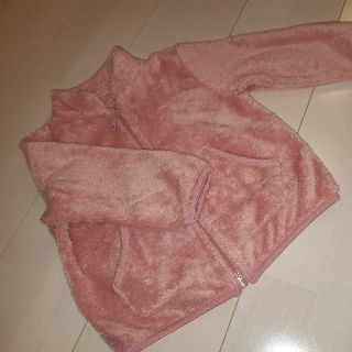 ユニクロ(UNIQLO)のnii様♡専用 ユニクロ フリース 90cm ピンク(ジャケット/上着)