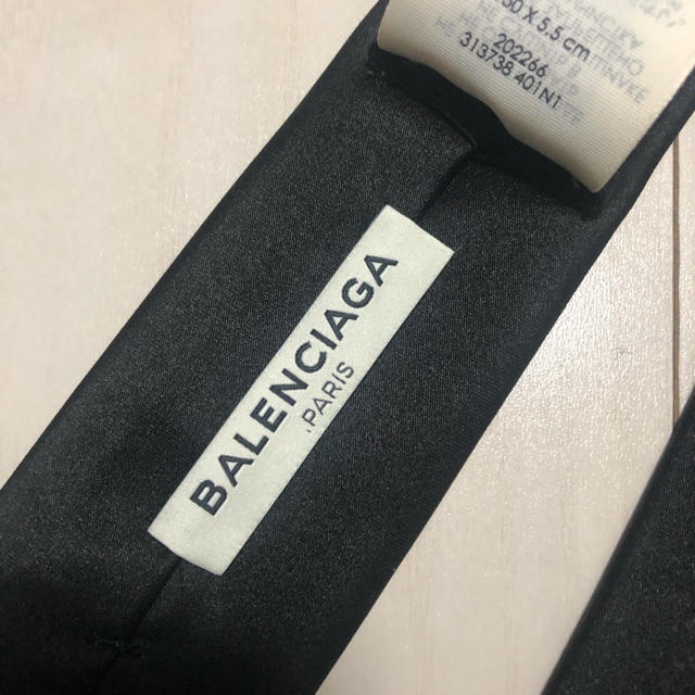 Balenciaga(バレンシアガ)のバレンシアガ  シルク　ネクタイ メンズのファッション小物(ネクタイ)の商品写真