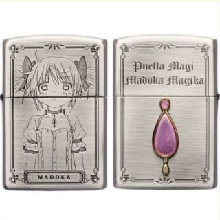 ZIPPO - 魔法少女まどか☆マギカ ジッポーライター 鹿目まどか メタル ...