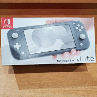 ニンテンドースイッチ(Nintendo Switch)のNintendo Switch Lite　グレー(携帯用ゲーム機本体)