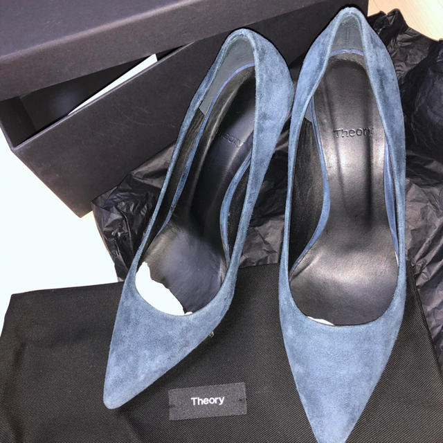 theory(セオリー)のtheory セオリー スエードハイヒール レディースの靴/シューズ(ハイヒール/パンプス)の商品写真