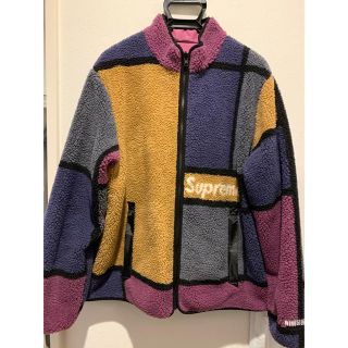 シュプリーム(Supreme)のsupreme Colorblocked Fleece Jacket(ナイロンジャケット)