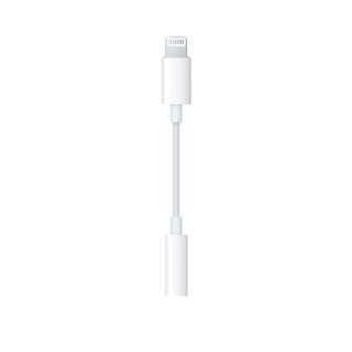 アップル(Apple)の Apple Lightning - 3.5 mmヘッドフォンジャックアダプタ(ストラップ/イヤホンジャック)