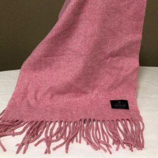 ランバン(LANVIN)のランバン ☆ラメ入りカシミアロングマフラー　30×170㎝　送料無料！(マフラー/ショール)