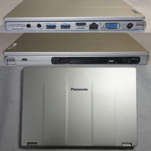 Panasonic(パナソニック)のLet'snote CF-MX5◆i5-6300U/SSD/8G◆タッチパネル スマホ/家電/カメラのPC/タブレット(ノートPC)の商品写真