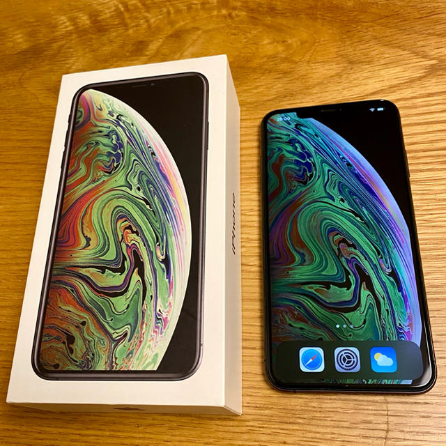 iPhone Xs Max Space Gray 256 GB SIMフリー-