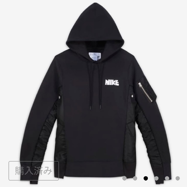 sacai(サカイ)のNIKE✕sacai フーディー パーカー 　新品未使用　人気サイズS メンズのトップス(パーカー)の商品写真