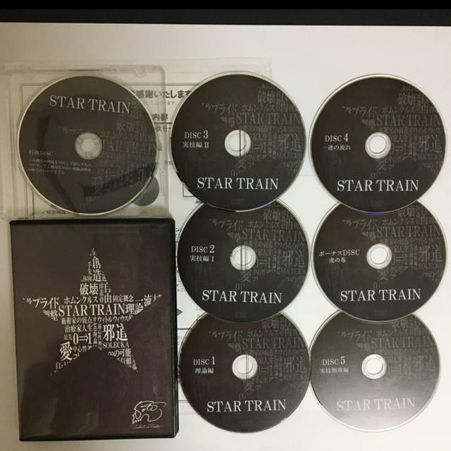 整体DVD計7枚☆古藤格啓の『STAR TRAIN』☆手技 整骨 治療 整体DVD計7枚☆古藤格啓の『STAR TRAIN』☆手技 整骨 治療