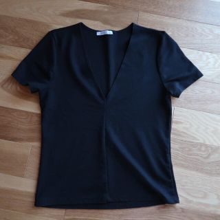 ザラ(ZARA)のベーシックな黒ティシャツ  ZARA(Tシャツ(半袖/袖なし))