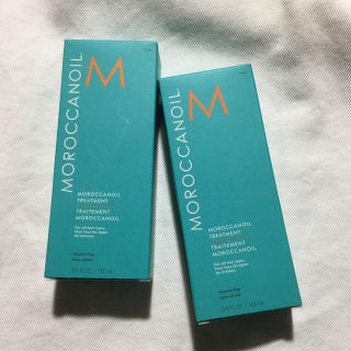 モロッカンオイル(Moroccan oil)の新品★ モロッカンオイル 100ml ２点　ポンプ付き(オイル/美容液)