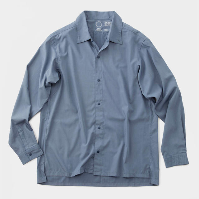 山と道 Bamboo Shirt 美しい 7200円 kinetiquettes.com