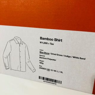 山と道 Bamboo Shirt の通販 by Lee's shop|ラクマ