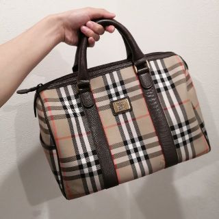 バーバリー ボストンバッグ ミニボストン