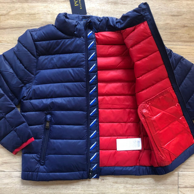 Ralph Lauren(ラルフローレン)のラルフローレン　110 ライトダウンジャケット　パッカブル キッズ/ベビー/マタニティのキッズ服男の子用(90cm~)(ジャケット/上着)の商品写真