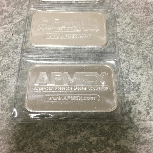 APＭEX 銀 31.1g 5枚