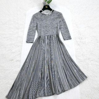 クリスチャンディオール(Christian Dior)のChristian Dior ワンピース　極美品(ひざ丈ワンピース)