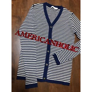 アメリカンアパレル(American Apparel)の新品☆AMERICANHOLICカーディガン(カーディガン)