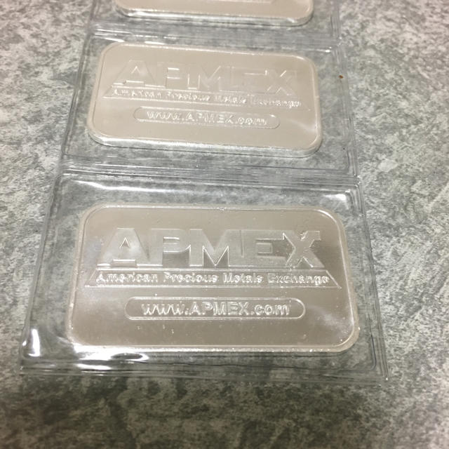 APＭEX 銀 31.1g 5枚の通販 by ryo's shop｜ラクマ