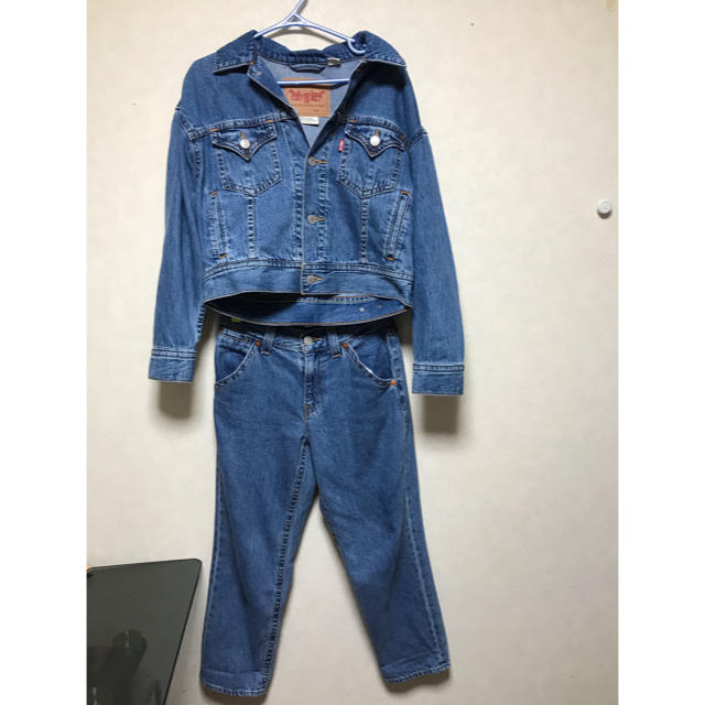 Levi‘s premium 新作　Gジャン＆BOY‘Sデニム　セットアップ