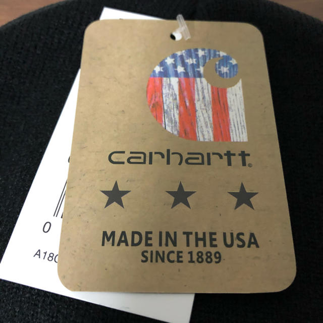 carhartt(カーハート)の【週末限定値下げ】carharttカーハートニット帽 レディースの帽子(ニット帽/ビーニー)の商品写真