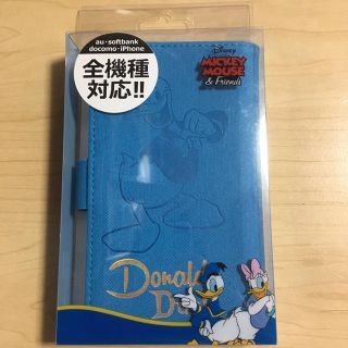 ディズニー(Disney)の新品・未使用。全機種対応‼︎ ドナルドスマートフォンカバー(スマホケース)