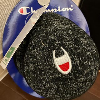 チャンピオン(Champion)のお値下げ不可　新品　チャンピオン　イヤーマフラー　耳当て　ブラック(イヤマフラー)