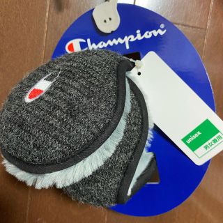 チャンピオン(Champion)のお値下げ不可　新品　チャンピオン　イヤーマフラー　グレー(イヤーマフ)