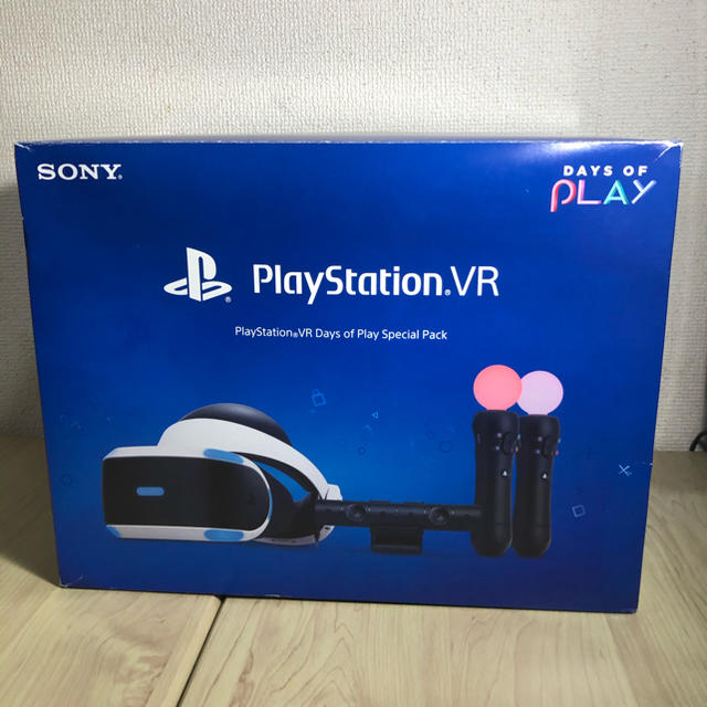 PlayStation VR(プレイステーションヴィーアール)のPlay StationVR Days of Play SP Pack エンタメ/ホビーのゲームソフト/ゲーム機本体(家庭用ゲーム機本体)の商品写真