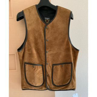 ショット(schott)のタグ付き　SCHOTT×AMERICAN RAG CIE 別注スウェードベスト(ベスト)