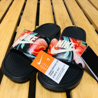 ナイキ(NIKE)のNIKE WMNS BENASSI JDI PRINT 26cm(サンダル)