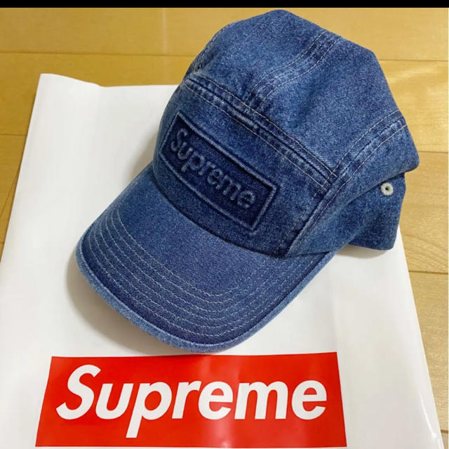 新品未使用　supreme デニムキャップ　シュプリーム