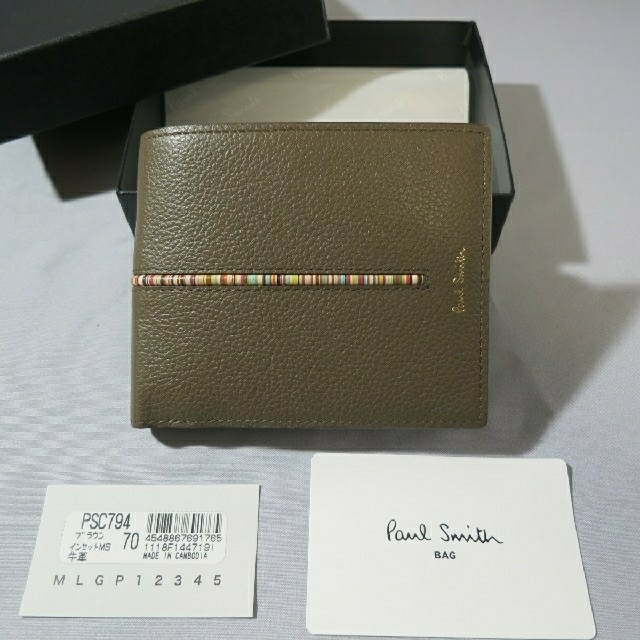 Paul Smith(ポールスミス)の新品未使用　ポールスミス　折財布 メンズのファッション小物(折り財布)の商品写真