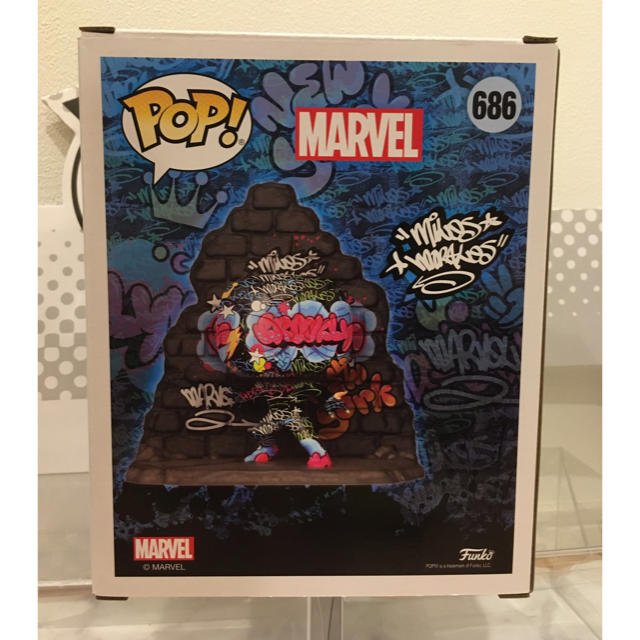 MARVEL(マーベル)のセールNYコミコン2020限定FUNKO POP!  ストリートアート　マイルズ エンタメ/ホビーのフィギュア(アメコミ)の商品写真