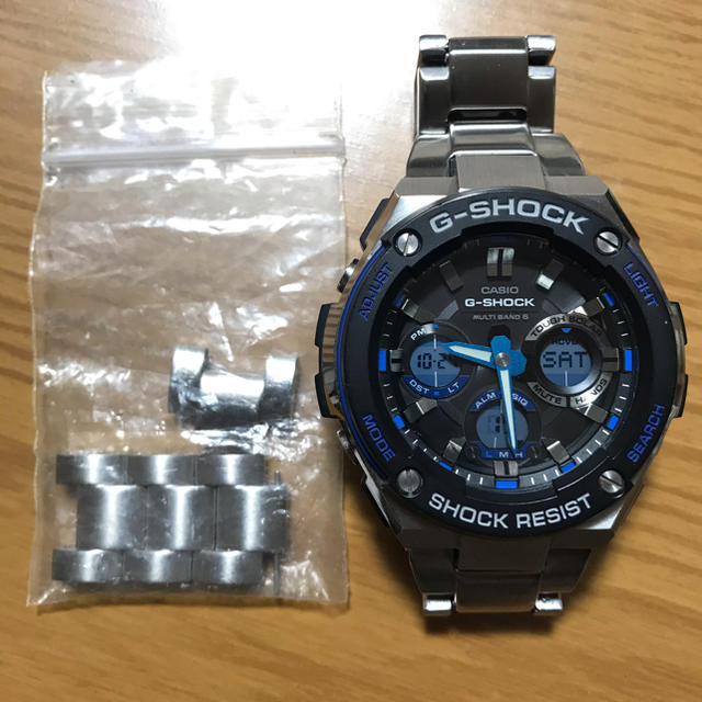 G-SHOCK 電波ソーラー G-STEEL GST-W100D あまりコマあり 速くおよび