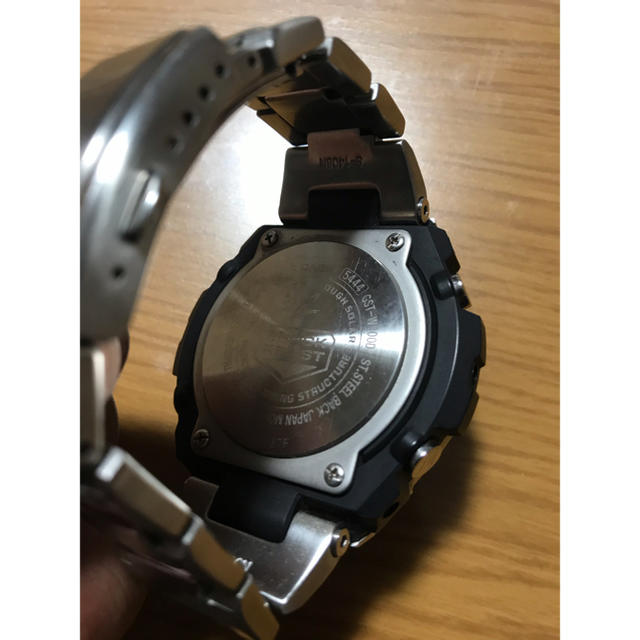 G-SHOCK(ジーショック)のG-SHOCK 電波ソーラー G-STEEL GST-W100D あまりコマあり メンズの時計(腕時計(アナログ))の商品写真