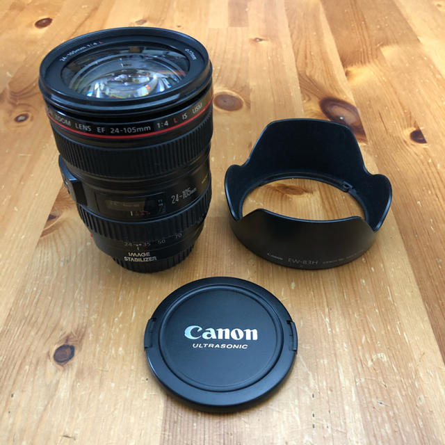 Canon(キヤノン)の【良品】Canon EF24-105mm F4L IS USM スマホ/家電/カメラのカメラ(レンズ(ズーム))の商品写真