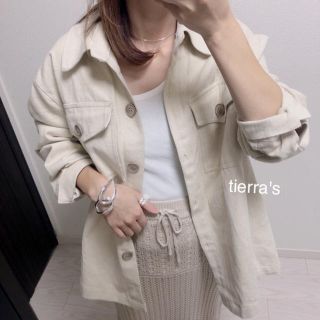 ザラ(ZARA)のimport❁︎オーバーサイズ シャツ ジャケット ベルト付き(シャツ/ブラウス(長袖/七分))