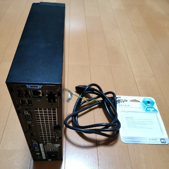 DELL(デル)のOPTIPLEX9020 USFF/I5-4670s/8Gb/256G SSD スマホ/家電/カメラのPC/タブレット(デスクトップ型PC)の商品写真