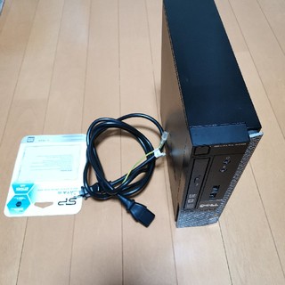 デル(DELL)のOPTIPLEX9020 USFF/I5-4670s/8Gb/256G SSD(デスクトップ型PC)