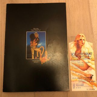 [HAMA様専用]ロッドスチュワート  ROD STEWART  チケット半券(ミュージシャン)