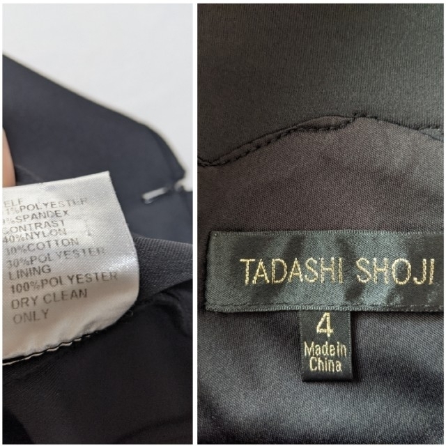 TADASHI SHOJI(タダシショウジ)の♡TADASHI SHOJI♡タダシショージ　ドレス　サイズ4 レディースのワンピース(ひざ丈ワンピース)の商品写真