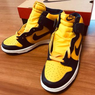 ナイキ(NIKE)の【1998年製 未使用 26cm】NIKE DUNK HIGH ミシガン(スニーカー)