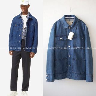 【美品】Maison Kitsune デニムジャケット  メゾンキツネ　Gジャン