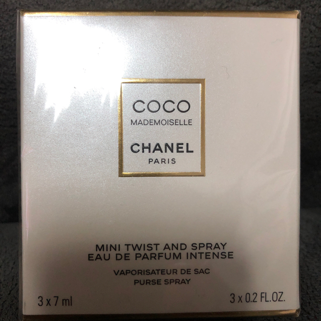 CHANEL(シャネル)のシャネル　ココ　マドモアゼル　EDP　アンタンス　ミニ　ツィスト&スプレイ コスメ/美容の香水(香水(女性用))の商品写真