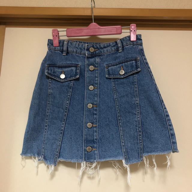 ZARA(ザラ)のzara/デニムミニスカート レディースのスカート(ミニスカート)の商品写真