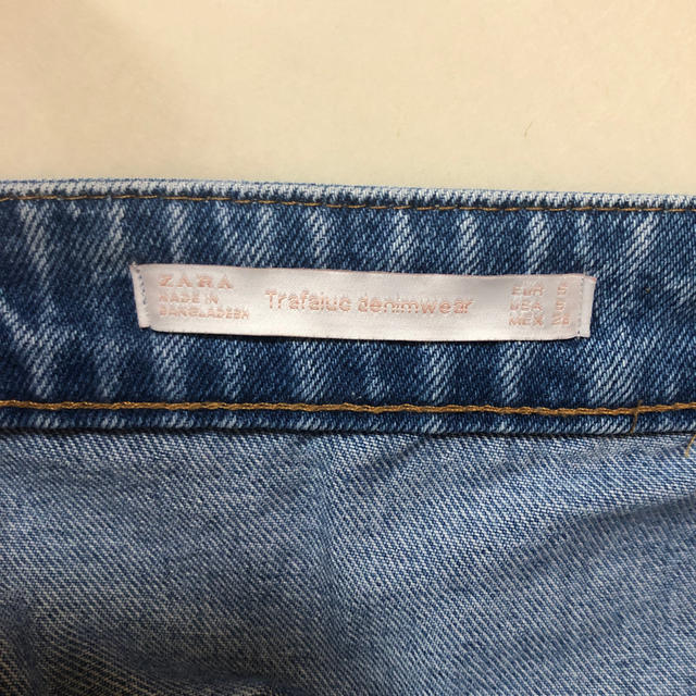 ZARA(ザラ)のzara/デニムミニスカート レディースのスカート(ミニスカート)の商品写真