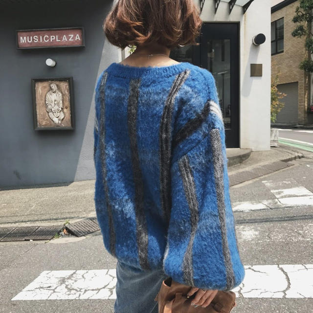 Ameri VINTAGE MOHAIR STRANGE CHECK KNITの通販 by keco's shop｜アメリヴィンテージならラクマ
