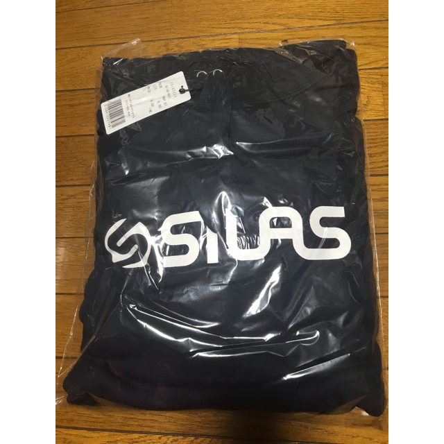 SILAS(サイラス)の[サイラス] オールドロゴフード 　パーカー　ＸＬ　紺色　ネイビー メンズのトップス(パーカー)の商品写真